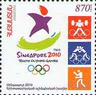 I Youth Olympic games, Singapor'10, 1v; 870 D