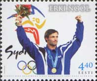 Эрки Ноол - победитель Олимпиады в Сиднее'2000, 1м; 4.40 Кр