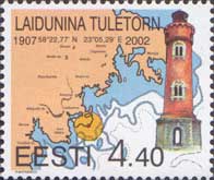 Laidunina Lighthouse, 1v; 4.40 Kr