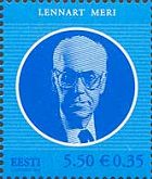 Statesman Lennart Meri, 1v; 5.50 Kr