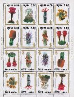 Cactuses, 2nd issue, M/S of 2 sets
