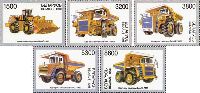 Lorry's factory in Jodino "BELAZ", 5v; 1500, 3200, 3800, 5300, 8600 R