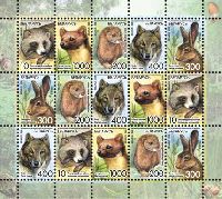 Definitives, Animals, M/S of 3 sets