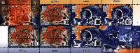 EUROPA'09, Astronomy, М/S of of 3 sets & 2 labels