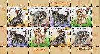 Fauna, Kittens, М/S of 2 sets