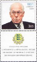 President of Estonia Lennart Meri, 1v; 3.60 Kr