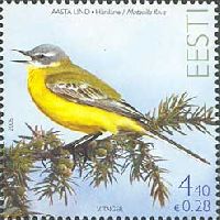 Fauna, Yellow Wagtail, 1v; 4.40 Kr