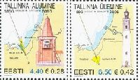 Tallinn Lighthouses, 2v; 4.40, 6.50 Кr