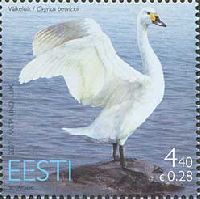 Fauna, Swan, 1v; 4.40 Kr