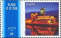 My stamp, Narva Fortress, selfadhesive, 1v; 9.0 Кr
