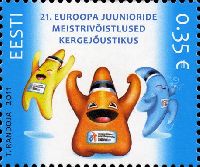 European Athletics Junior Championship, 1v; 0.35 EUR