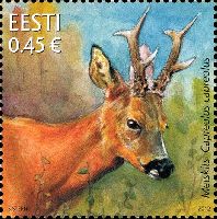 Fauna, Roe Deer, 1v; 0.45 EUR