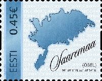 Personalized stamp, Island Saaremaa, selfadhesive, 1v; 0.45 EUR