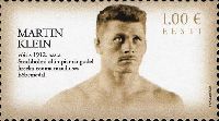 Столетие первой олимпийской медали Эстонии, 1м; 1.10 Евро