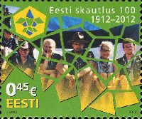 Centenary of Estonian scouting, 1v, 1.10 EUR