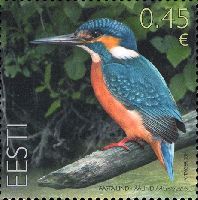 Fauna, Kingfisher, 1v; 0.45 EUR