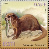 Fauna, Otter, 1v; 0.55 EUR