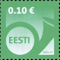Стандарт, Почтовый рожок, самоклейка, 1м; 0.10 Евро