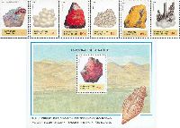 Minerals, 6v + Block; 80, 90, 100, 110, 120, 140, 200t