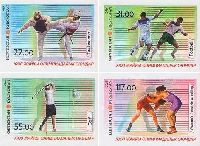 Olympic Games in Rio de Janeiro'16, 4v imperforated; 22, 31, 55, 117 S