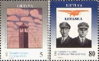 Lithuania Unity Day, 2v; 5, 80ct