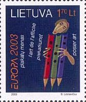 EUROPA'2003, 1v; 1.70 Lt
