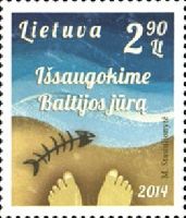 “Save the Baltic Sea", 1v; 2.90 Lt