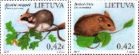 Fauna, Mice, 2v; 0.42 EUR x 2
