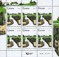 Canal of the castle of King William, М/S of 6v; 0.94 EUR х 6