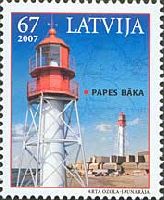 Papes Lighthouse, 1v; 67s