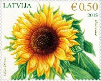 Flora, Sunflower, 1v; 0.50 EUR