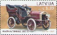 История автомобилестроения Латвии, 1м; 1.39 Евро