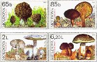 Flora, Mushrooms, 4v; 0.65, 0.85, 2.0, 6.20 L