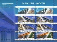 Russia Bridges, M/S of 2 sets