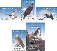 Fauna, Birds, 4v + Block; 0.10, 0.27, 0.50, 0.70, 1.0 S