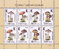 Flora, Mushrooms, M/S of 2 sets