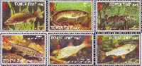Fishes of Transnistria, 6v; "K" x 4, "T", "E"