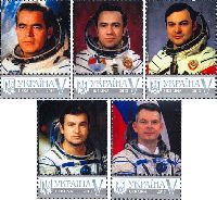 Personalized stamps, Pilot school in Chernigov, 5v; "V" x 5